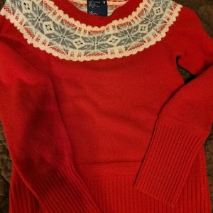 American Eagle Red Wool Sweater- Large